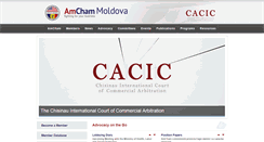 Desktop Screenshot of amcham.md