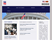 Tablet Screenshot of amcham.lk