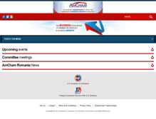 Tablet Screenshot of amcham.ro