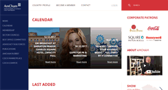 Desktop Screenshot of amcham.cz