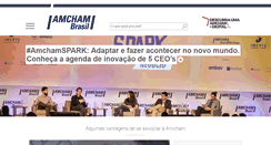 Desktop Screenshot of amcham.com.br